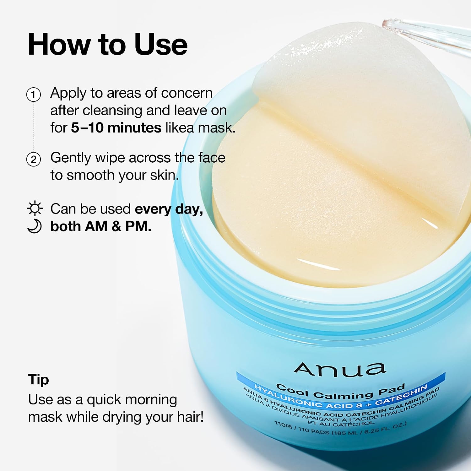 image:imageAnua Niacinamide 5 TXA Toner Pads 60 PadsCatechin