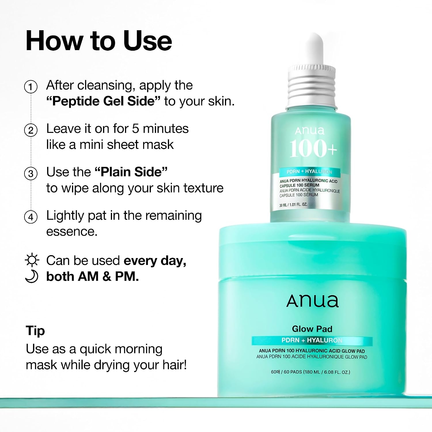 image:imageAnua Niacinamide 5 TXA Toner Pads 60 PadsPDRN