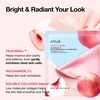 ANUA Rice 70 Glow Collagen Mask, 1.34 oz/4ea(Peach)
